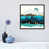 Distressed Black Framed Canvas