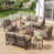 Brown Cushion/Chestnut Brown Frame 