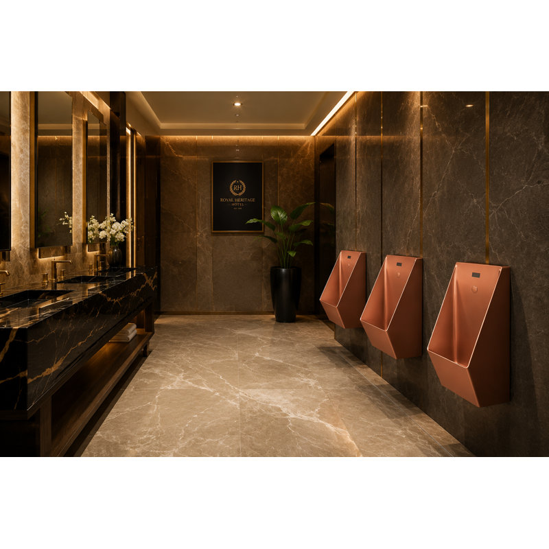 Urinoir mural rose Gold Man