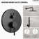 10" Rainfall Round Wall Mount Shower System with Handheld Spray
