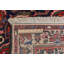 Tapis oriental traditionnel rouge unique 5 x 10 Flora