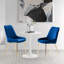 Chaise d'appoint en velours Maurio-963019801
