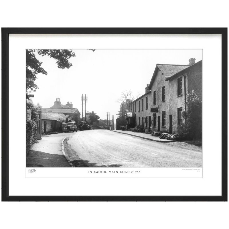 Endmoor, Main Road C1955 by Francis Frith - Single Picture Frame Print, 45cm H x 60cm W x 2.3cm D