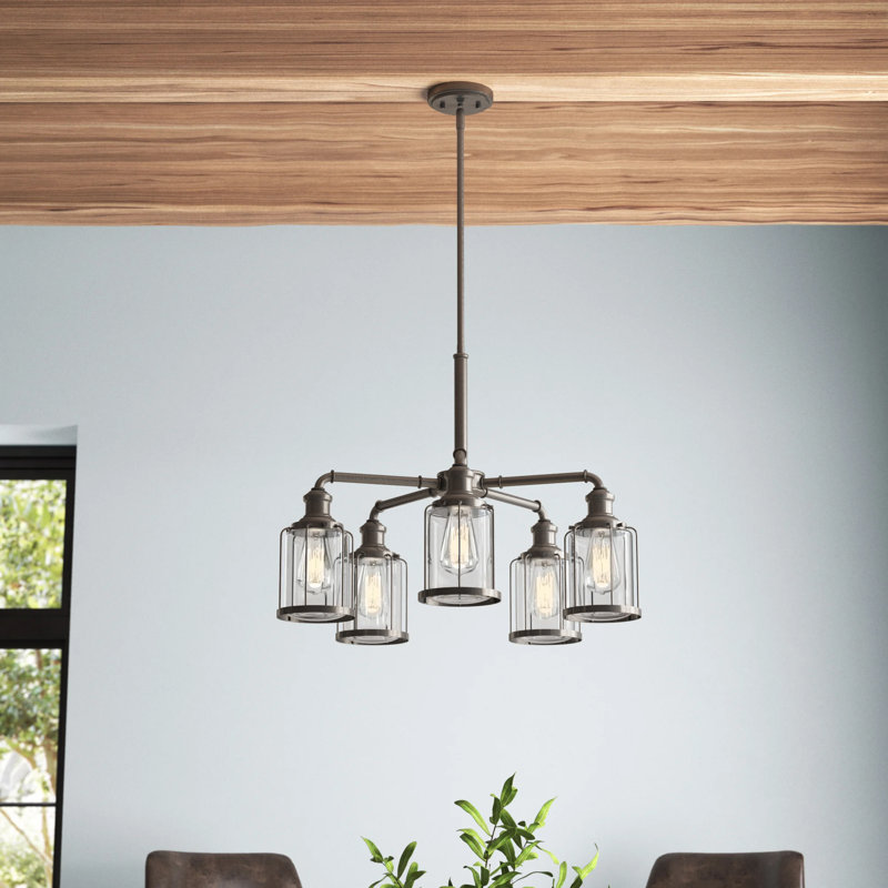 Adriana 5 - Light Dimmable Classic / Traditional Chandelier