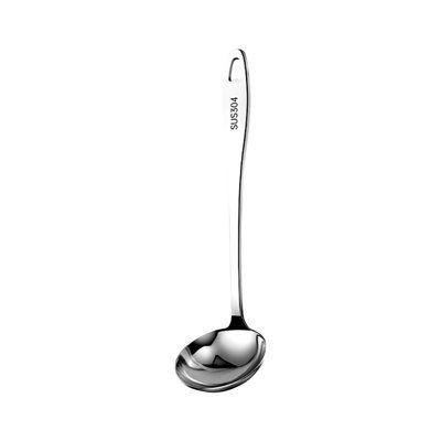 soup ladle Soup Ladle, [Rustproof, Heat Resistance, Integral Forming] 304 Stainless Steel Soup Spoon With Vacuum Ergonomic Round Handle, Cooking Spoon For Kitchen,