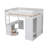 Space-saving Loft Bed Solid Wood Modern Style Ideal For Compact Spaces