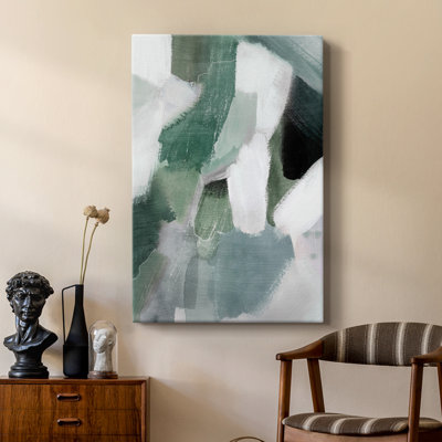Turquoise Waters II -Custom Wrapped Gallery Cavas