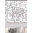 "Colour My World Elephant II Square" Drawing Print on Wrapped Canvas-31867978