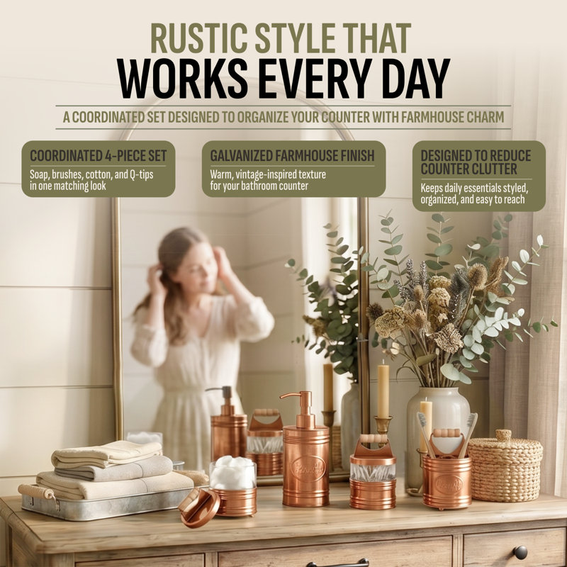 Bernulf Bathroom Accessory Set