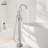 2 Handle Floor Clawfoot Tub Faucet with Diverter-61250667