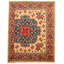Tapis décoratif beige/brun en laine de conception unique noué à la main New Age 12 pi 9 po x 13 pi 2 po Desanka