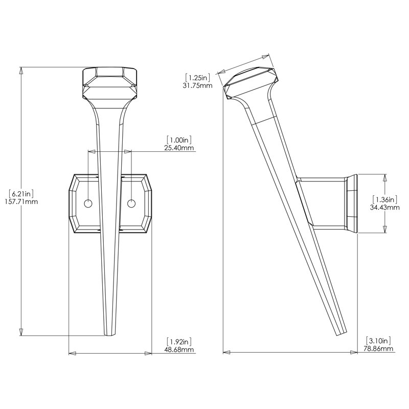Classic Forged Iron Wall Hook