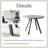 Pedestal Round Kitchen Dining Table-115785611-115785613
