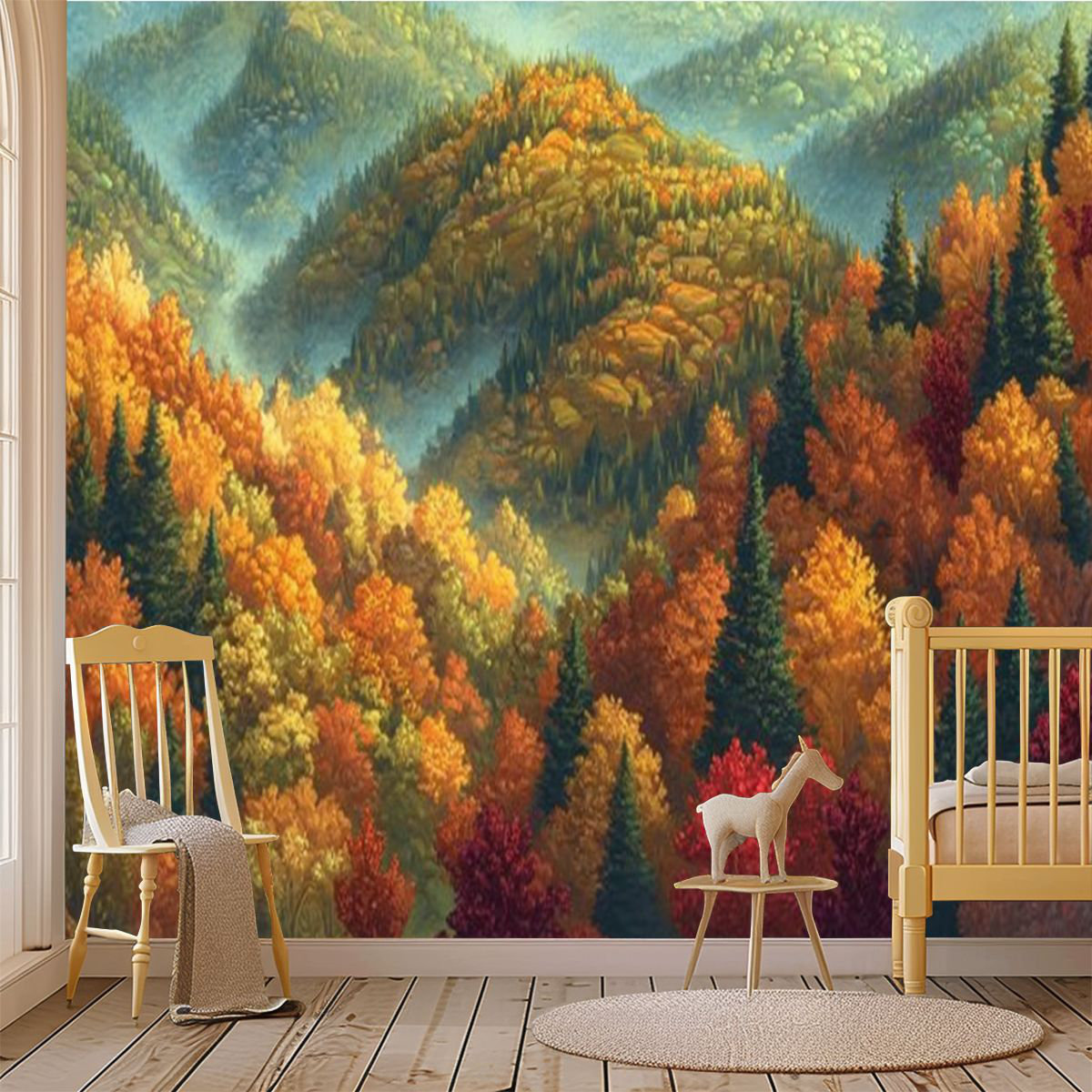 Latitude Run® Peel and Stick Wallpaper Wall Mural High Fantasy Map ...