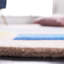 Tapis beige / bleu Deja-245209527