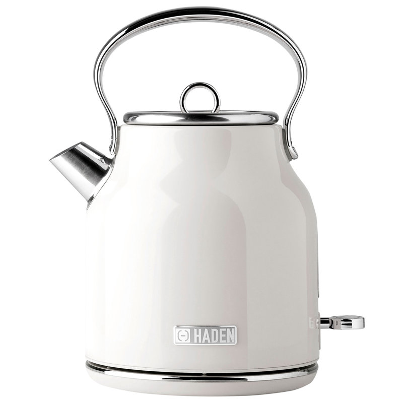 Bouilloire en acier inoxydable 1,7 L HADEN Heritage, Rose anglaise anglaise