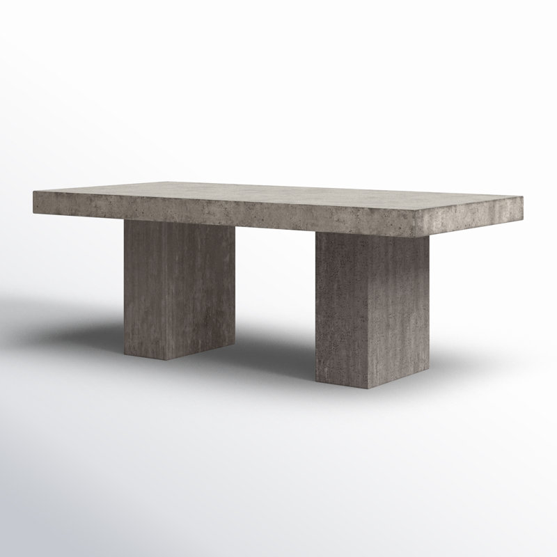 Table de salle à manger Kareen, Gris foncé, Table de comptoir (hauteur de 36,25 po), L 70,75 po x l 35,5 po