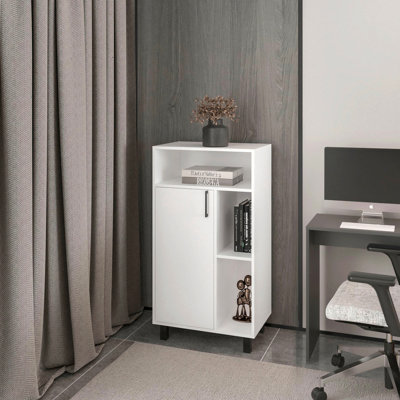Cabinet With Open Storage And 1 Door