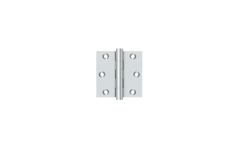 Hinge, Polished Chrome