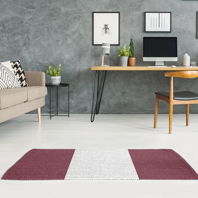 Chenille Indoor Rug, Rectangle 5' x 7'