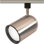 Brushed Nickel Track Head