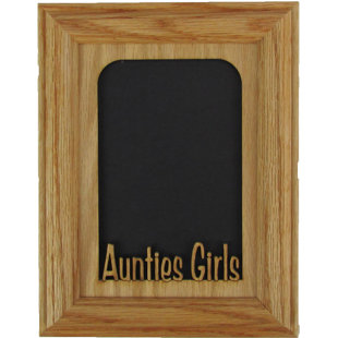 Oak Solid Wood Picture Frame with Mat