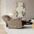 Swivel Glider Recliner In Alaska Earth With Plush Fabric And Smooth Motion For Ultimate Comfort And Style-263427552