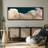 Navy Clouds Relaxing Calm Minimalist Artwork Wall Pictures Living Room Decor-105081674-105111799-111665768