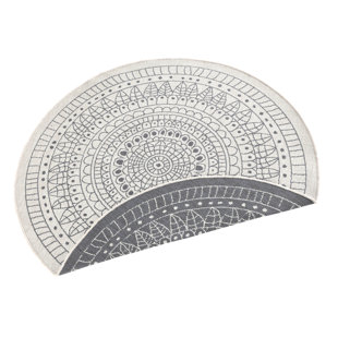 Porto Grey/Cream Reversible Rug