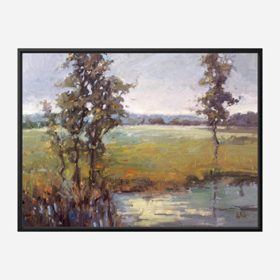 Morning On The Marsh Print