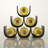 Noè 6 Bottle Tabletop Wine Bottle Rack-11317537