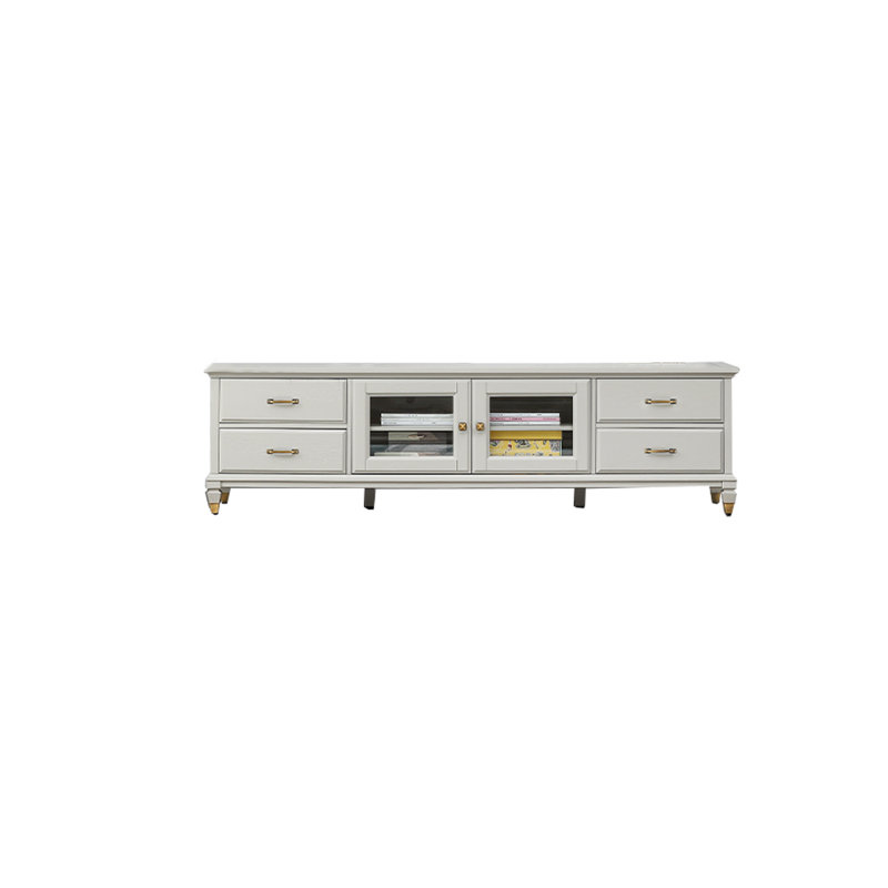 All solid wood American style TV stand