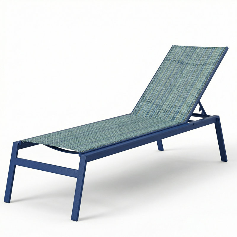 Chaise, Nova Seaglass Sling/Midnight