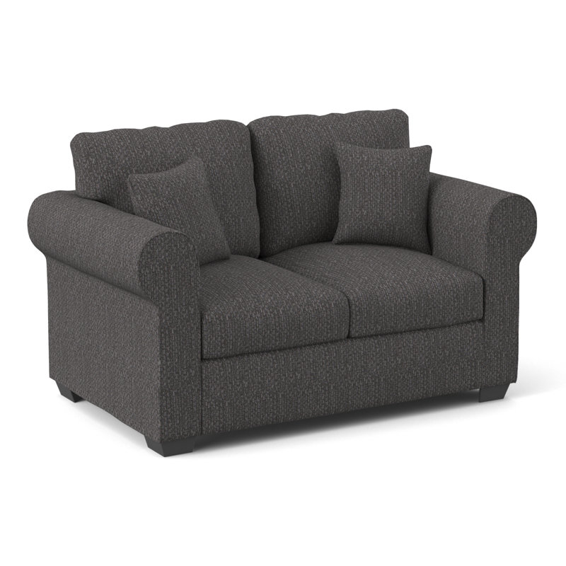 Causeuse Jacqua, Ardoise Bronco