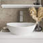 60 mm Wall Mounted Combined Vanity Unit with Vessel Ceramic Basin-570398977