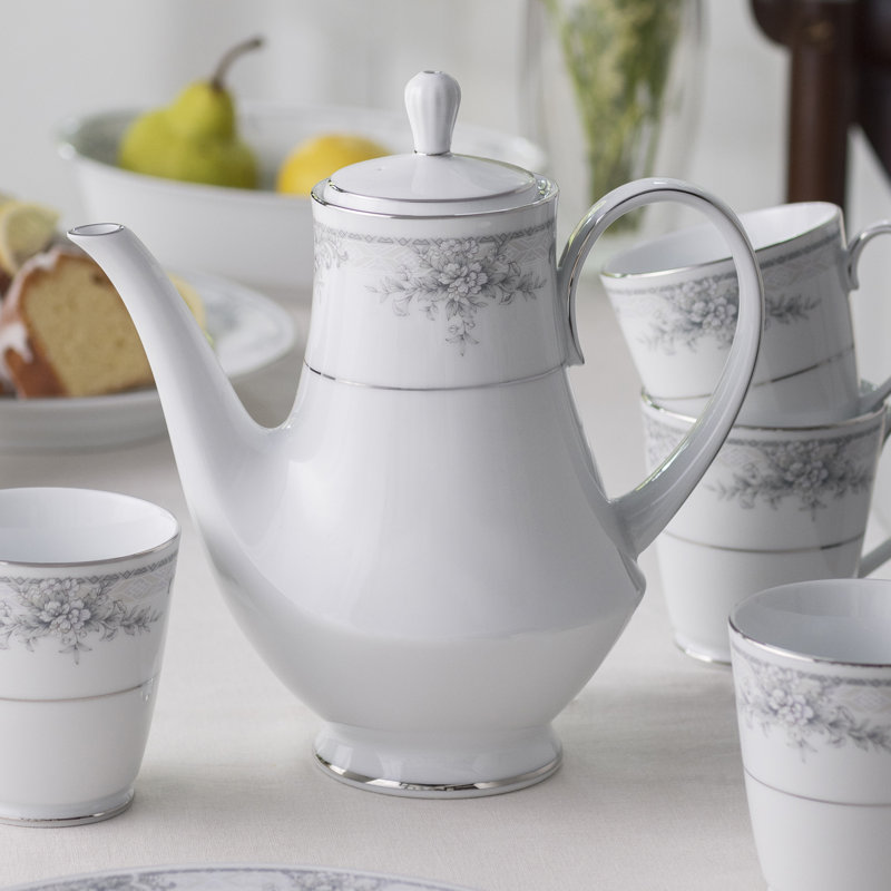 Noritake Sweet Leilani Coffee Server, 49 Oz.