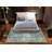 Washable Non-Slip Area Rug - Blue / Beige Traditional Oriental Runner for Entryway, Hallway, Bathroom, and Kitchen-2008473060