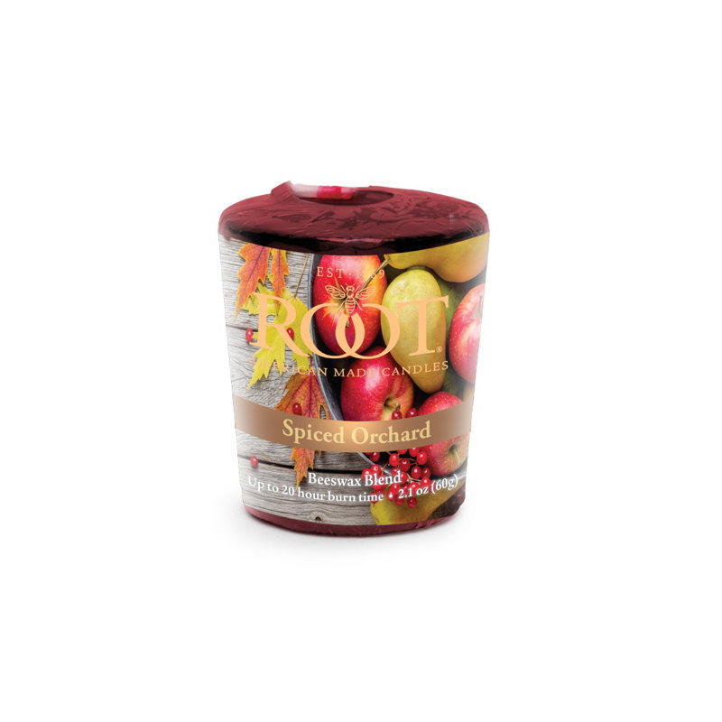 Bougie votive parfumée épicée