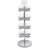 Chrome Arm Cube Bin Floor Tower Display