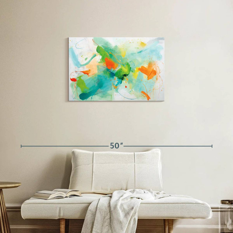 Couleurs d'été ludiques, H 20 po x l 30 po