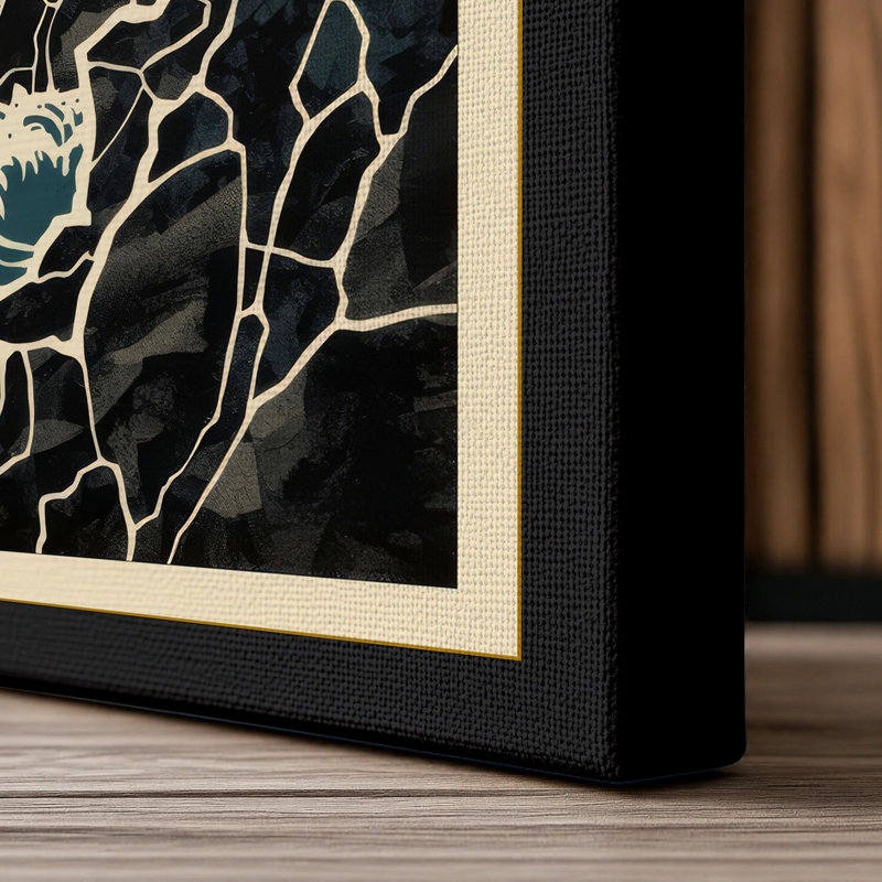 Warning Beacon Coastal - Wrapped Canvas, 36x24 - 91.4 x 61.0 cm, Black Border