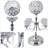 49.21'' H Floor Candelabra