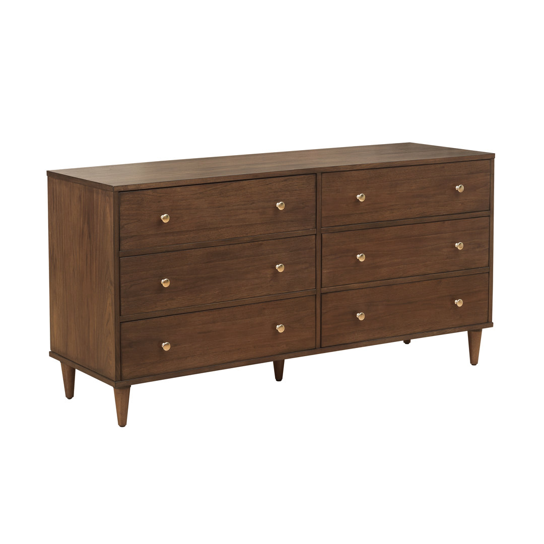 Cothran 6 Drawer Double Dresser