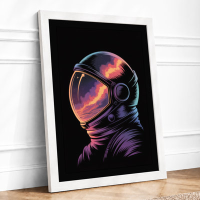 Cosmic Visor Modern - Framed Print