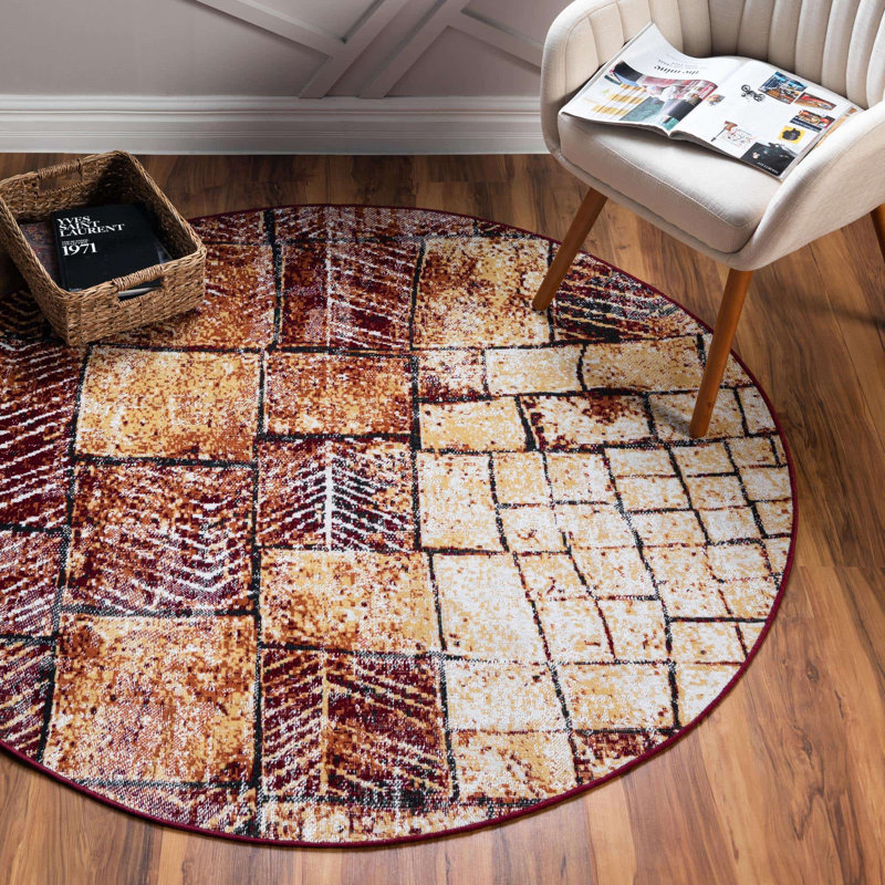Indoor Rug, Round 5'3"