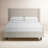 Hanson Upholstered Wingback Platform Bed-96767336-96767333