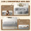 78 " Corduroy Sleeper Sofa