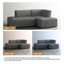 3 Seater Corduroy Seating Component-631199177