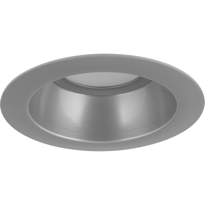 Plafonnier encastré rond 5 po, Nickel brossé