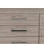 Commode 6 tiroirs, ensemble de 2
